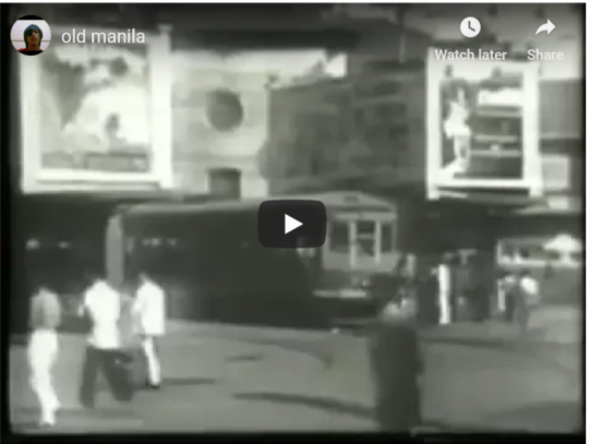 Old Manila on YouTube