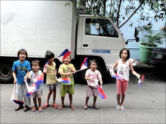 A Spontaneous Display of Patriotism