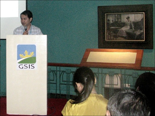 Opening remarks by GSIS Museum Director, Ryan Palad