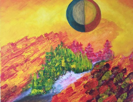 “Nature” 20" x 30" Acrylic on Canvas