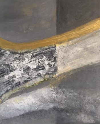“Smoke Effect” 16” 20”  Acrylic on Canvas