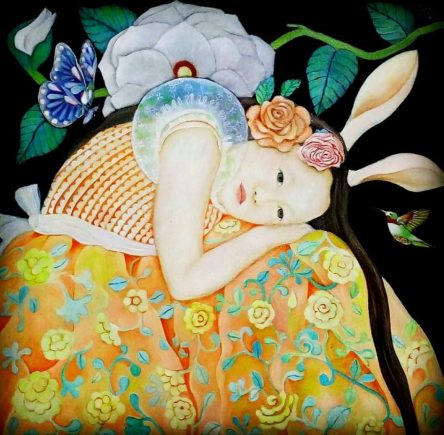 Arlene de Castro Anonuevo “Forrest”
25” x 25”
Oil on Canvas