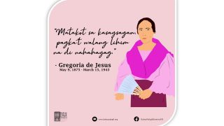 20220509 Gregoria de Jesus - 147th Birth Anniversary